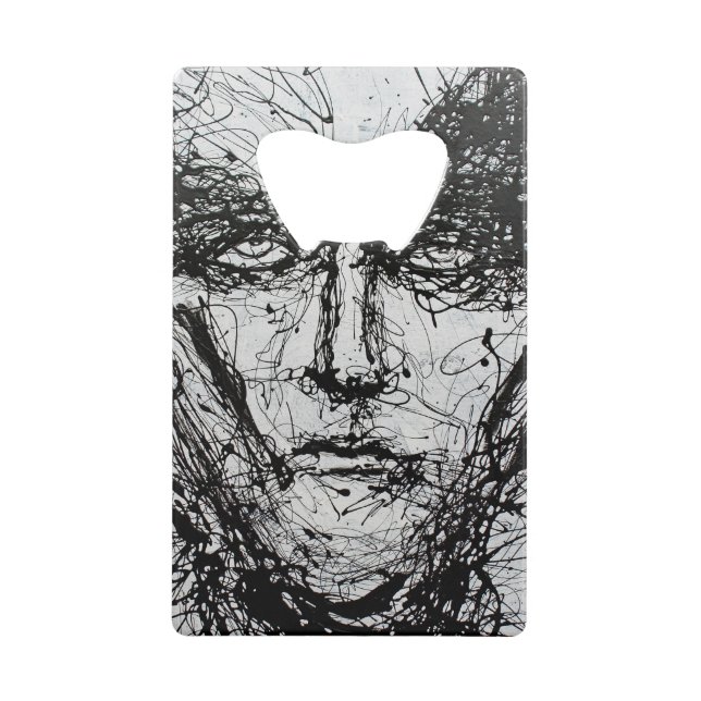 Eyes On Bottle 3 Opener! Credit Card Bottle Opener (Front)