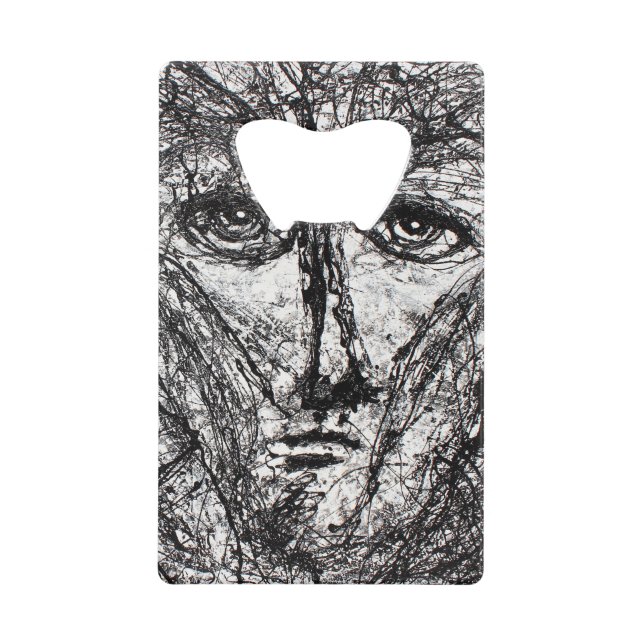Eyes on Bottle Opener! Credit Card Bottle Opener (Front)