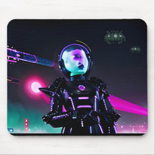 Eyes on the Night Skies Mouse Pad
