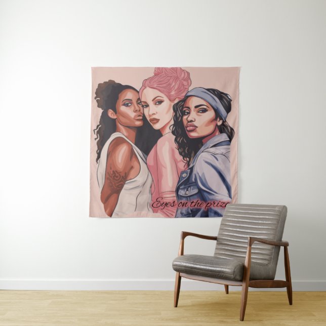 Eyes on the Prize Tapestry (In Situ)