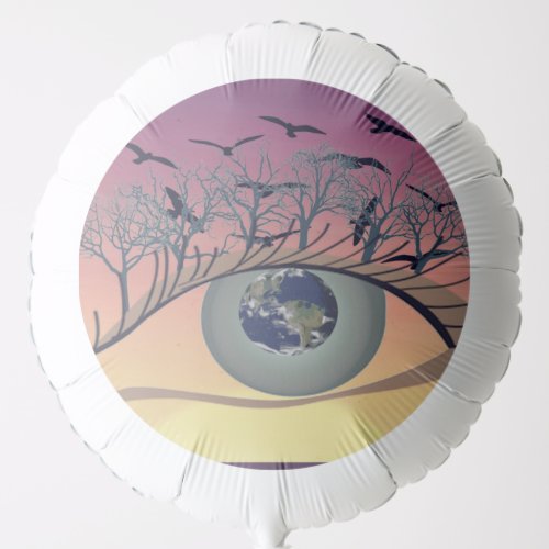 Eyes on the world earth and environment _ climate balloon