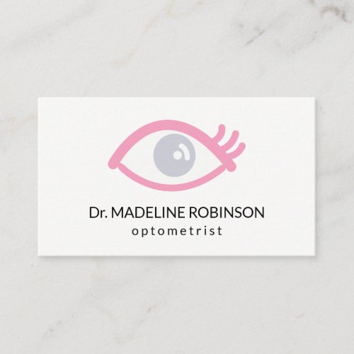 Eyes  Optometrist Appointment Card
