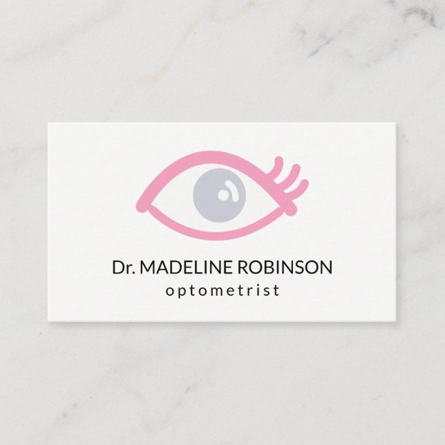 Eyes | Optometrist Appointment Card (Front)