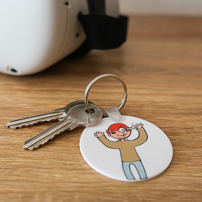 Eyes Popping Out Keychain (Creator Uploaded)