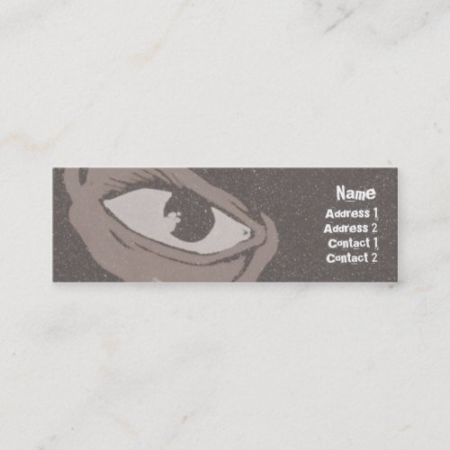 Eyes - Skinny Business Card Templates