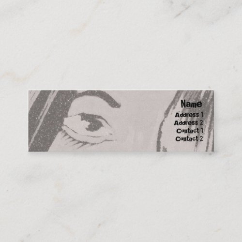 Eyes - Skinny Business Card
