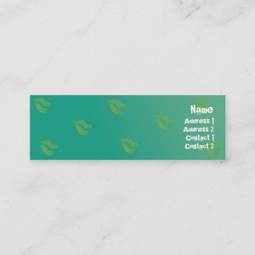 Eyes - Skinny Business Cards
