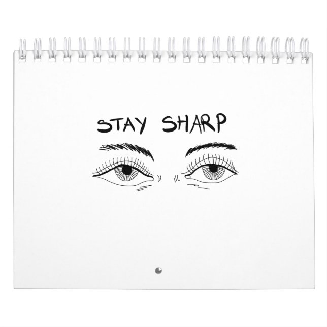 Eyes Stay Sharp Calendar (Cover)