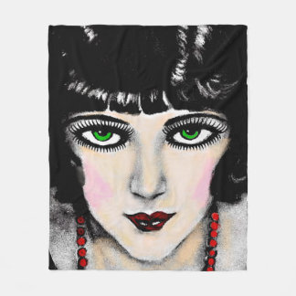 eyes that charm fleece blanket