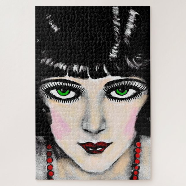 eyes that charm jigsaw puzzle (Vertical)