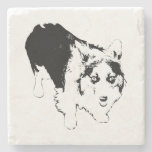 Eyes That Follow, Sip by Sip Stone Coaster