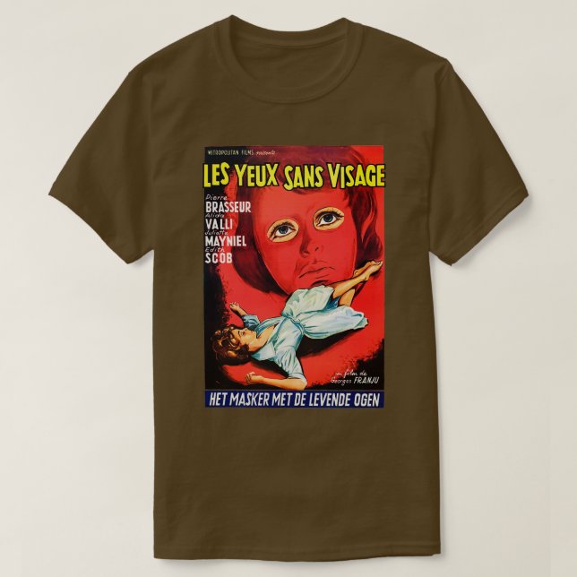 Eyes Without A Face T-Shirt (Design Front)