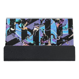 Eyesore desk business card holder