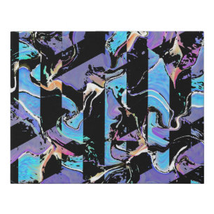 Eyesore  faux canvas print