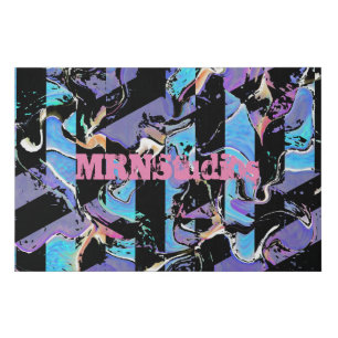 Eyesore  faux canvas print