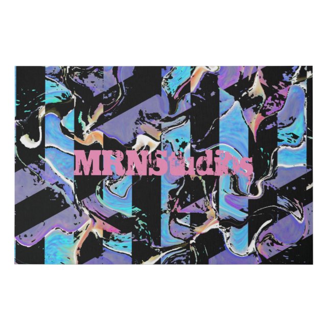 Eyesore  faux canvas print (Front)