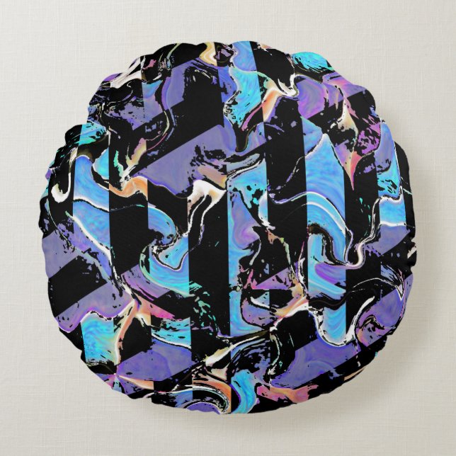 Eyesore  round pillow (Front)