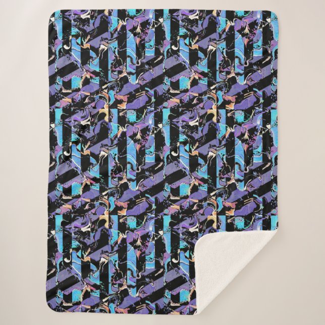 Eyesore  sherpa blanket (Front)