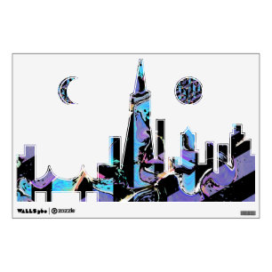 Eyesore wall decal