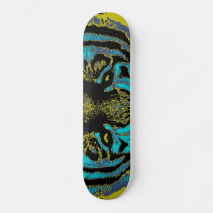 Eyes's Tiger - Fine Art Skateboard