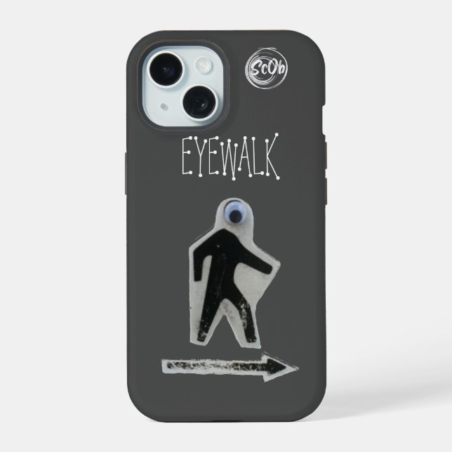 EyeWalk Iphone 15 Case (Back)