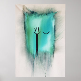 EYEWALL poster print