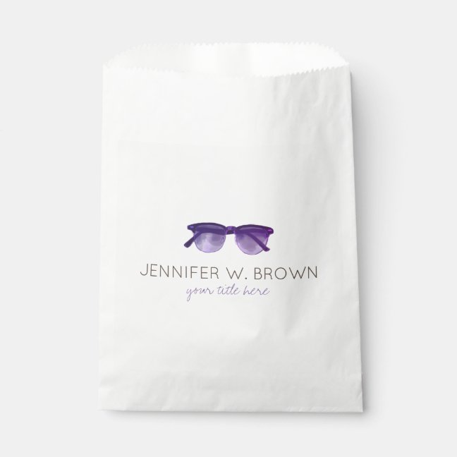 Eyewear Optometry Eye Doctor Favor Bag