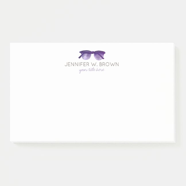 Eyewear Special Eye Glasses Spectacles Post-it Notes