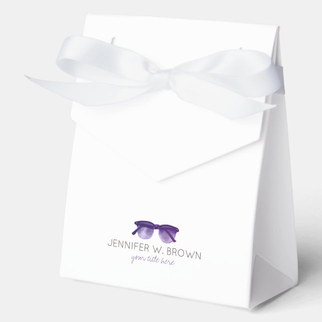 Eyewear Specialist Eye Glasses Optician Favor Boxes (Front)