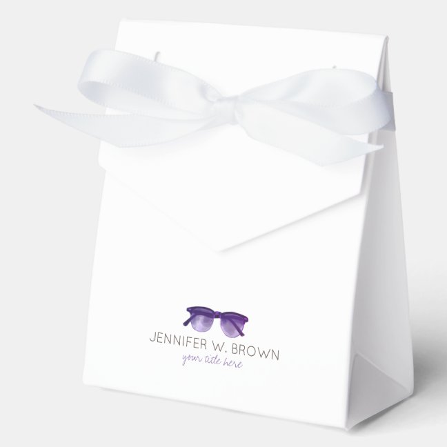 Eyewear Specialist Eye Glasses Optician Favor Boxes