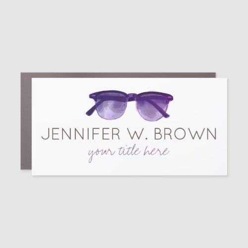 Eyewear Specialist Ophthalmologist Professional Car Magnet