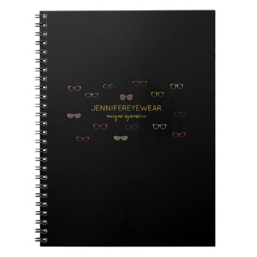 Eyewear Specialists Glass Optician Notebook