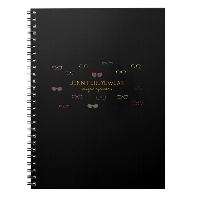 Eyewear Specialists Glass Optician Notebook