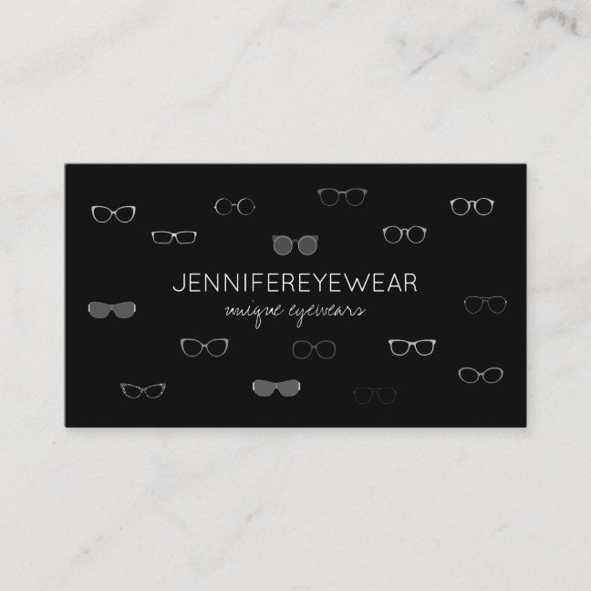 Eyewear Styling Consultation Business Card