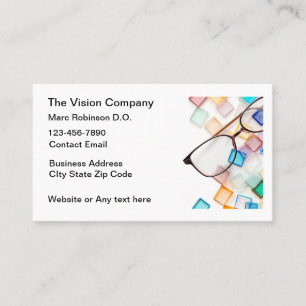 Eyewear Vision Card Eye Doctor