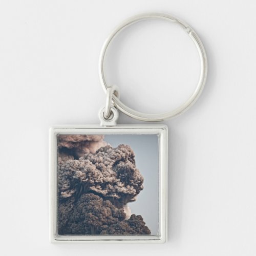 Eyjafjalljokull Volcanic Eruption Keychain