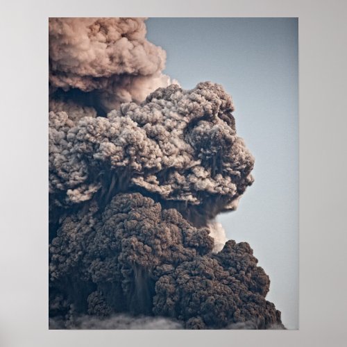 Eyjafjalljokull Volcanic Eruption Poster