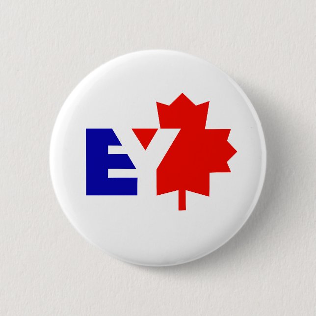 eylogo pinback button (Front)