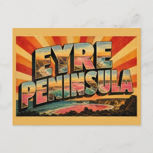 Eyre Peninsula South Australia Coastal Wilderness Postcard