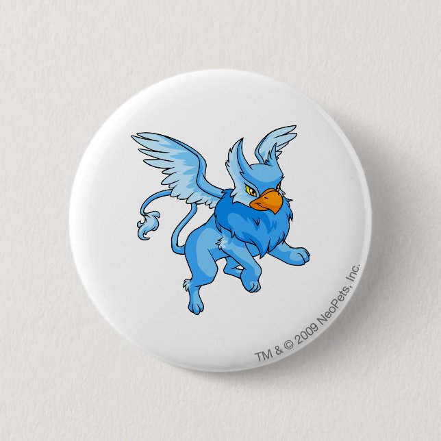 Eyrie Blue Button (Front)