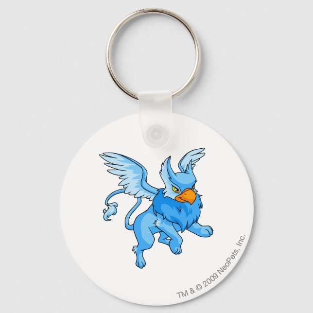 Eyrie Blue Keychain (Front)