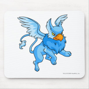 Eyrie Blue Mouse Pad