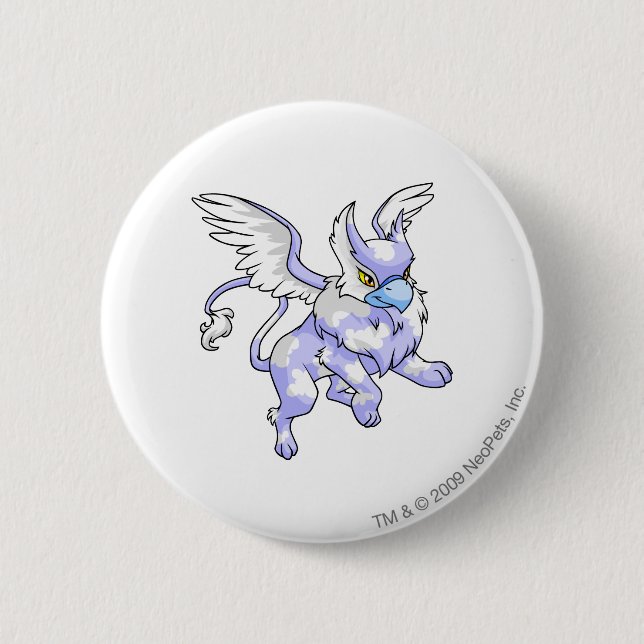 Eyrie Cloud Pinback Button (Front)