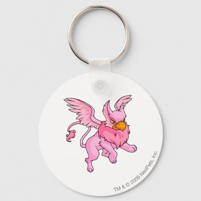 Eyrie Pink Keychain (Front)