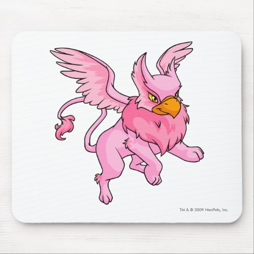 Eyrie Pink Mouse Pad