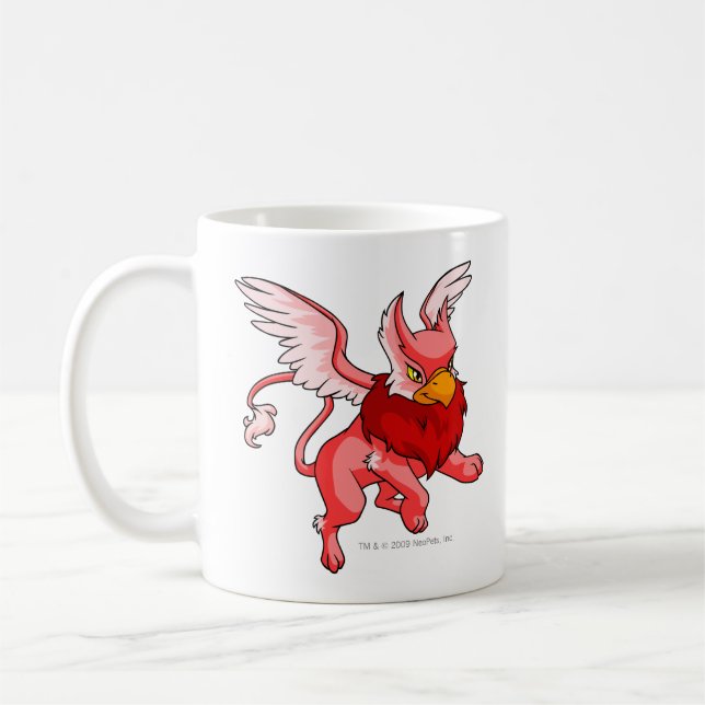Eyrie Red Coffee Mug (Left)