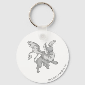 Eyrie Silver Keychain