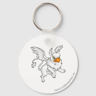 Eyrie White Keychain
