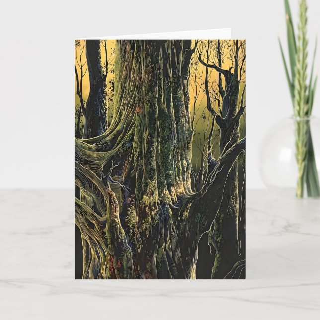 Eyvind Earle art Card (Front)