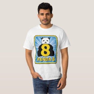 ez Baccarat panda 8 T-Shirt